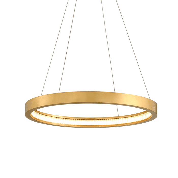Corbett Jasmine 24" Pendant Light in Gold Leaf Corbett Jasmine 24" Pendant Light in Gold Leaf