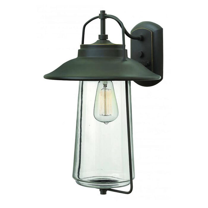 Hinkley Belden Place 1-Light Outdoor Large Wall Mount in Oil Rubbed Bronze Hinkley Belden Place 1-Light Outdoor Large Wall Mount in Oil Rubbed Bronze