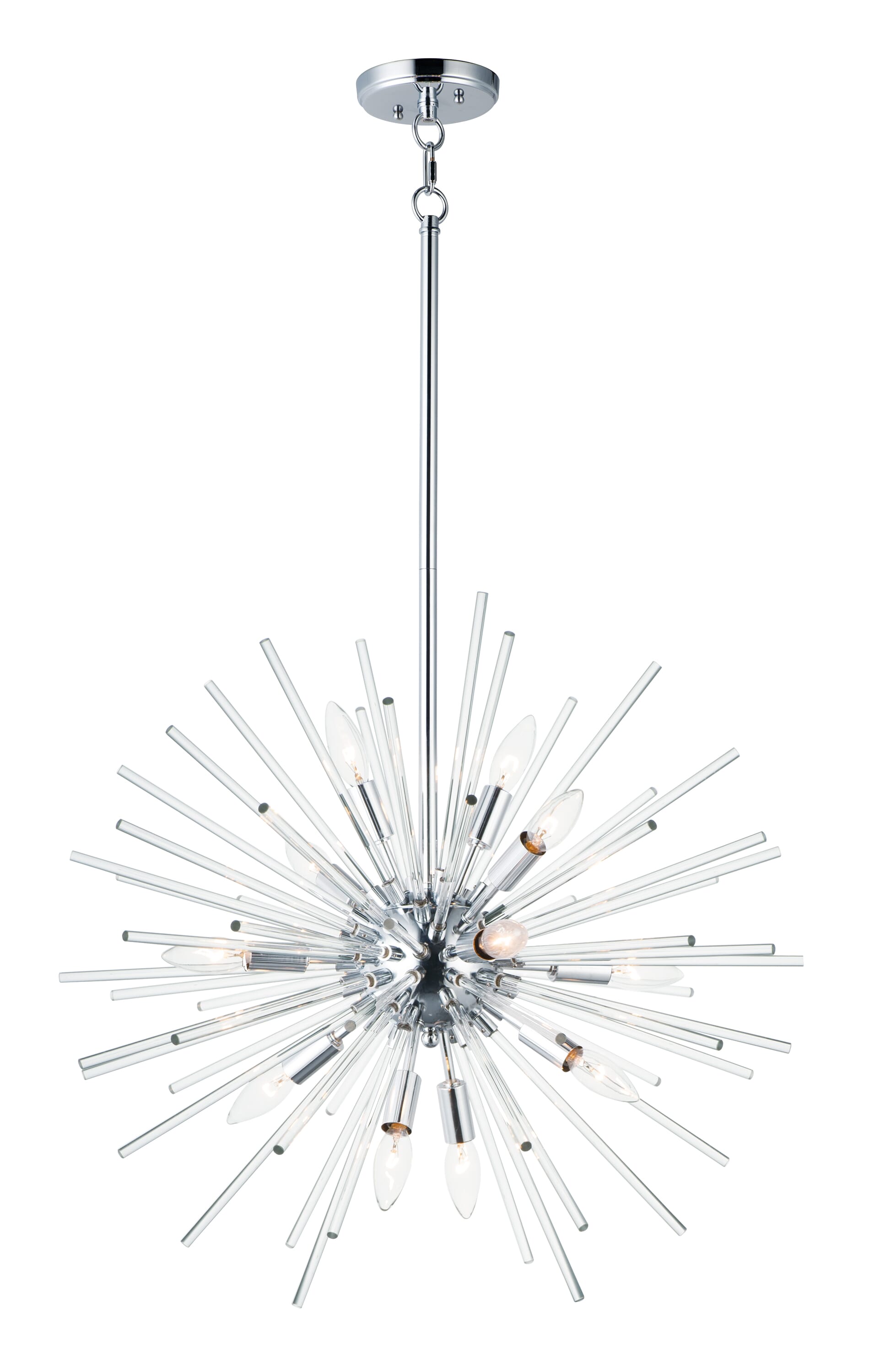 Polaris 23" 12-Light Pendant in Polished Chrome