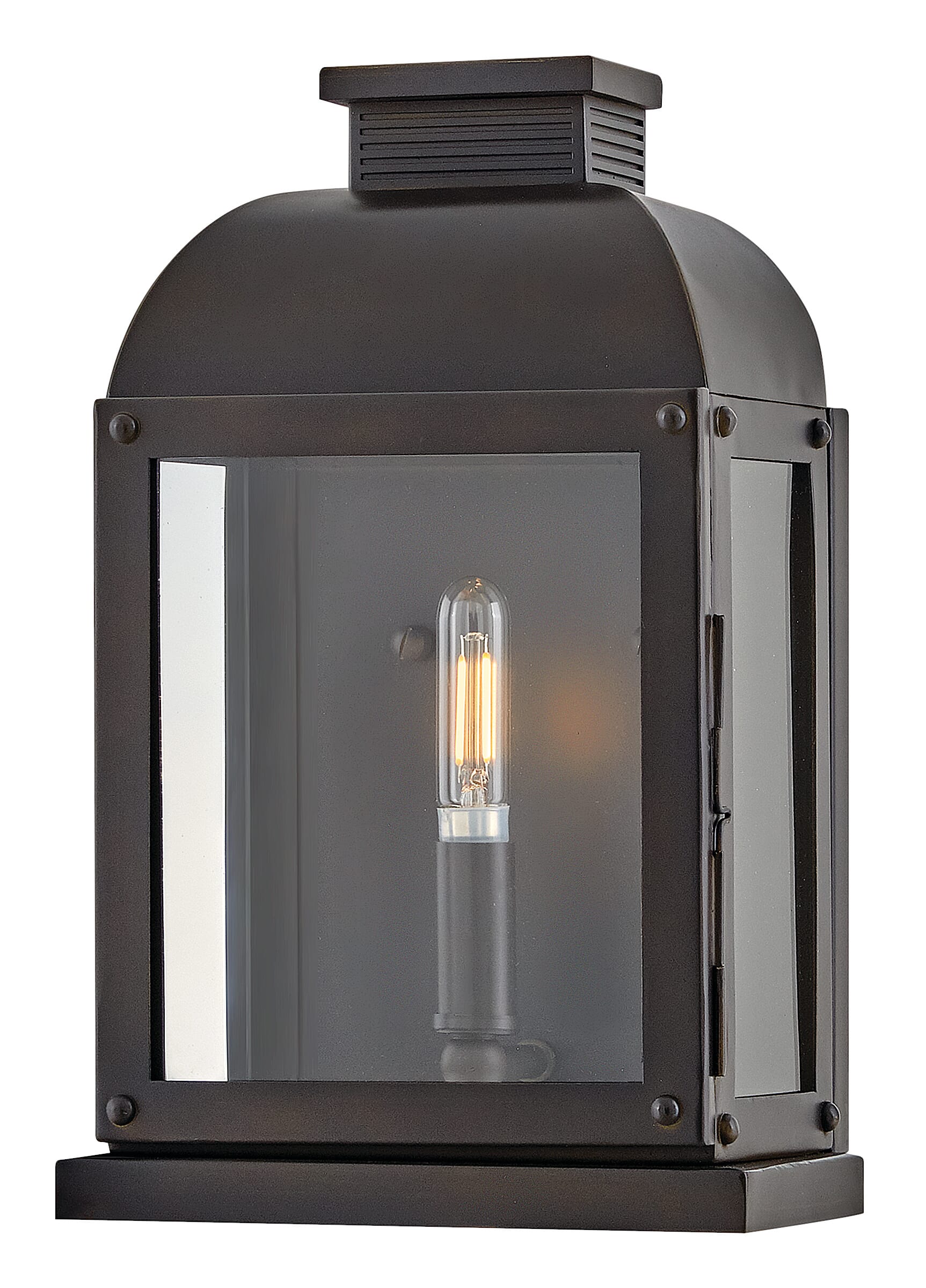Tiverton 1-Light LED Wall Mount in Dark Oxidized Brass