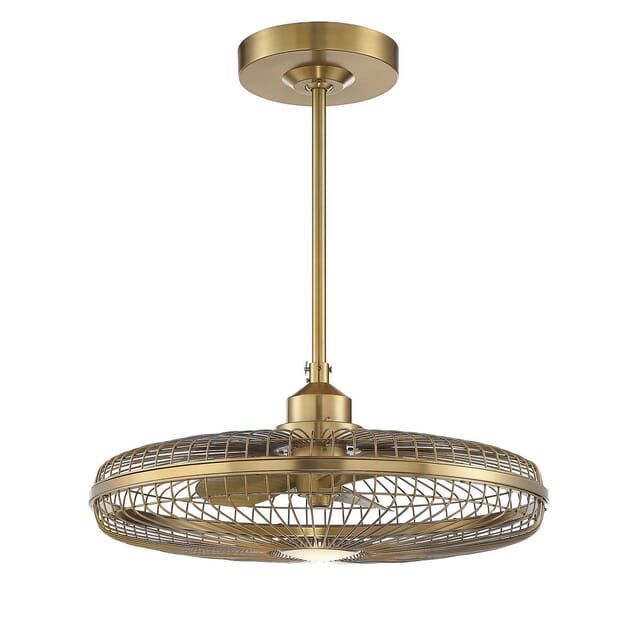 Savoy House Wetherby fandelier - 3 Timeless Lighting Fixtures with a Warm Brass Finish from LightsOnline - LightsOnline Blog
