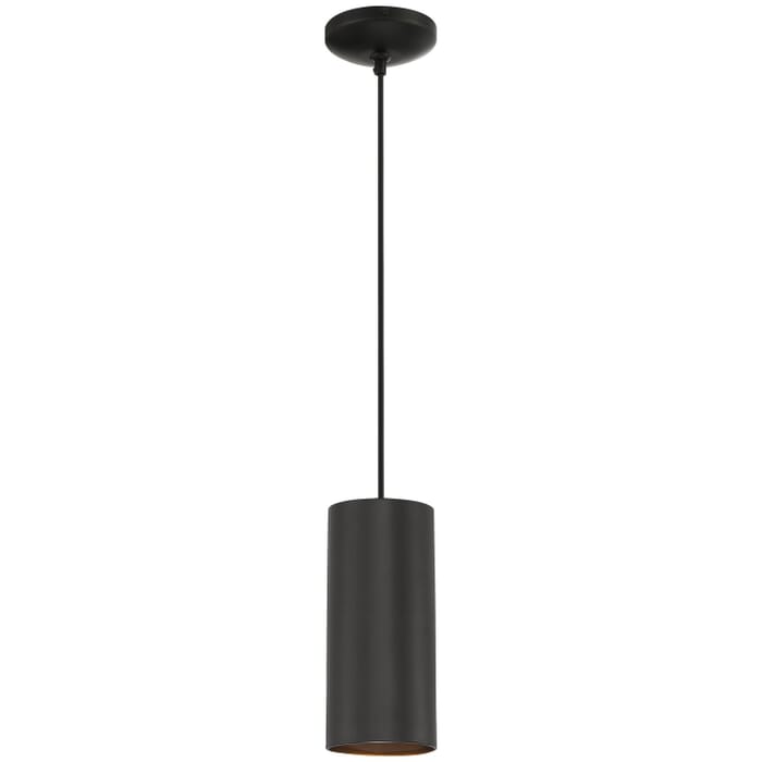 Pilson 1-Light LED Pendant in Matte Black Pilson 1-Light LED Pendant in Matte Black