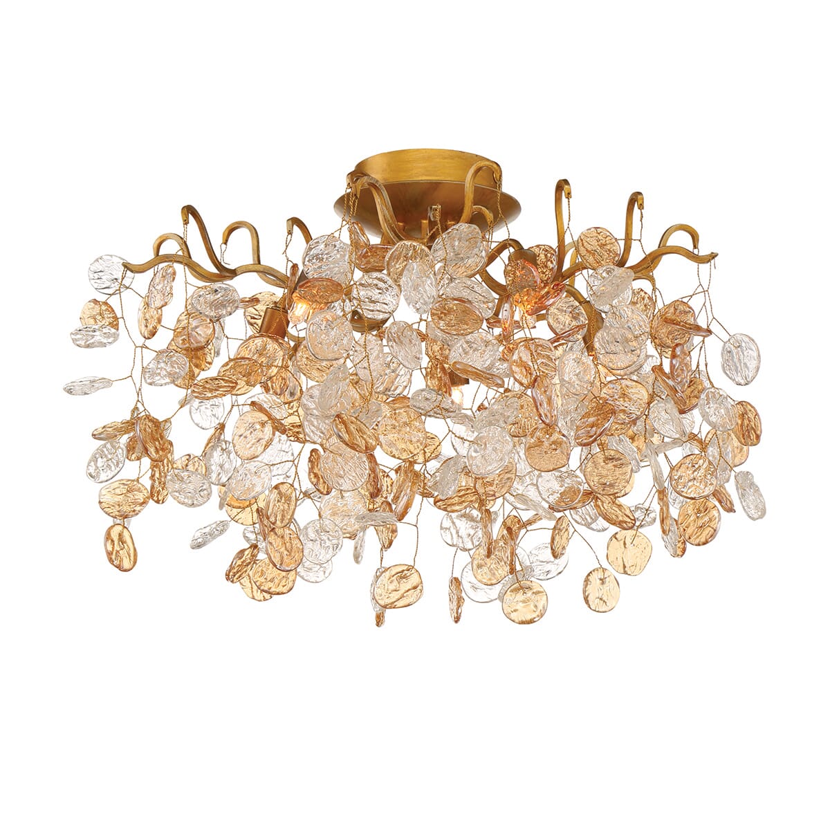 Campobasso 5-Light Ceiling Light in Gold -  Eurofase, 29056-019