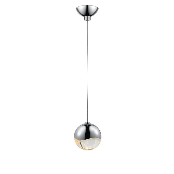 Sonneman Grapes 2.5" LED Pendant w/ Micro-Dome in Polished Chrome Sonneman Grapes 2.5" LED Pendant w/ Micro-Dome in Polished Chrome