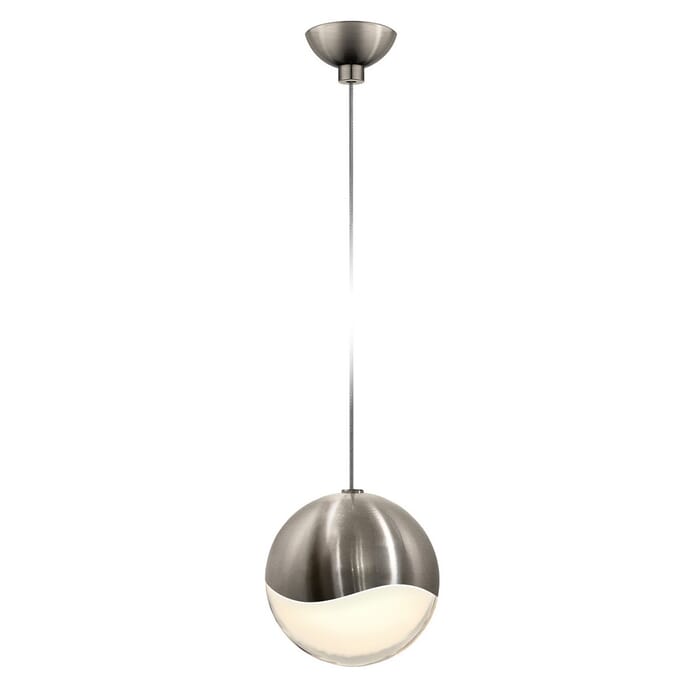 Sonneman Grapes 3.75" LED Pendant w/ Micro-Dome in Satin Nickel Sonneman Grapes 3.75" LED Pendant w/ Micro-Dome in Satin Nickel