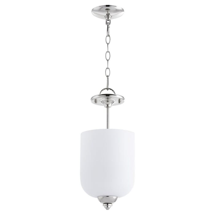 Quorum Richmond 3-Light Pendant Light in Polished Nickel Quorum Richmond 3-Light Pendant Light in Polished Nickel
