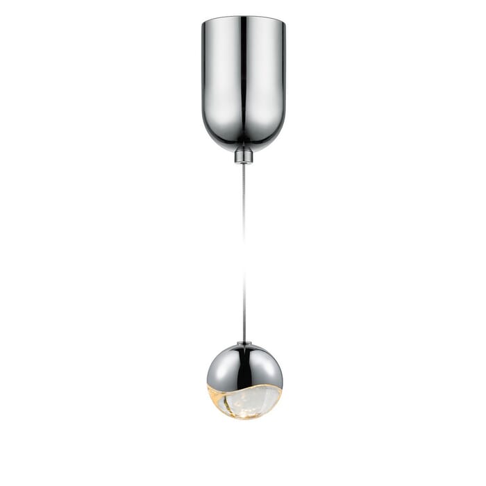 Sonneman Grapes 2.5" LED Pendant w/ Mini-Dome in Polished Chrome Sonneman Grapes 2.5" LED Pendant w/ Mini-Dome in Polished Chrome