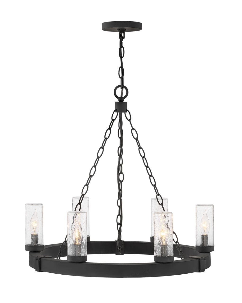 Black Led Hanging L… - image