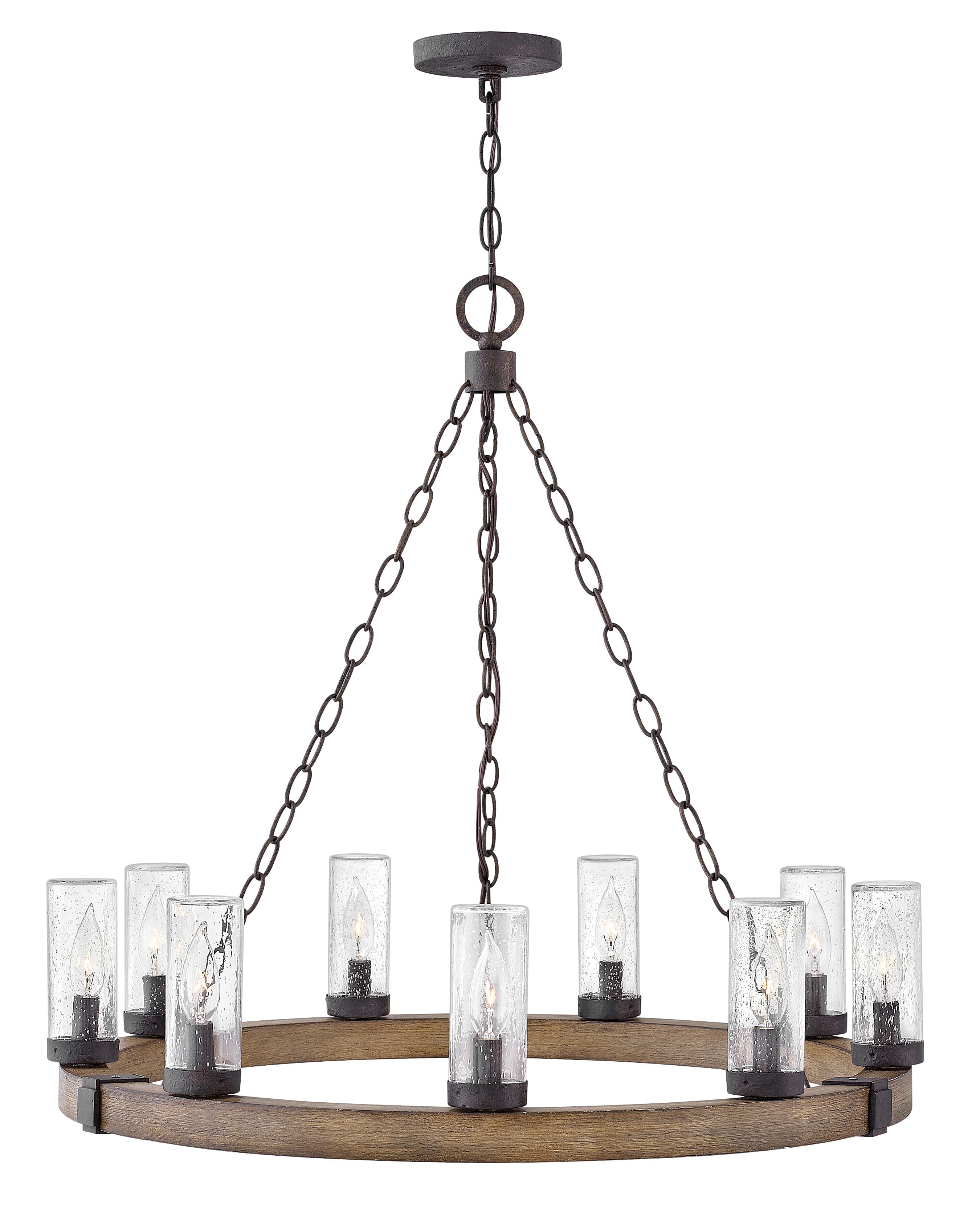 Sequoia LED Outdoor Chandelier from the Sawyer Collection