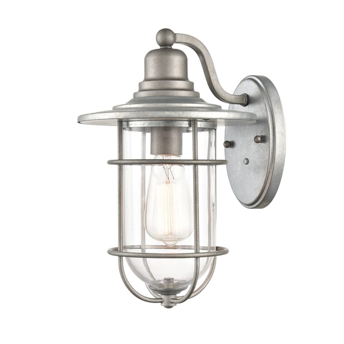 Millennium Outdoor Wall Light in Galvanized Millennium Outdoor Wall Light in Galvanized