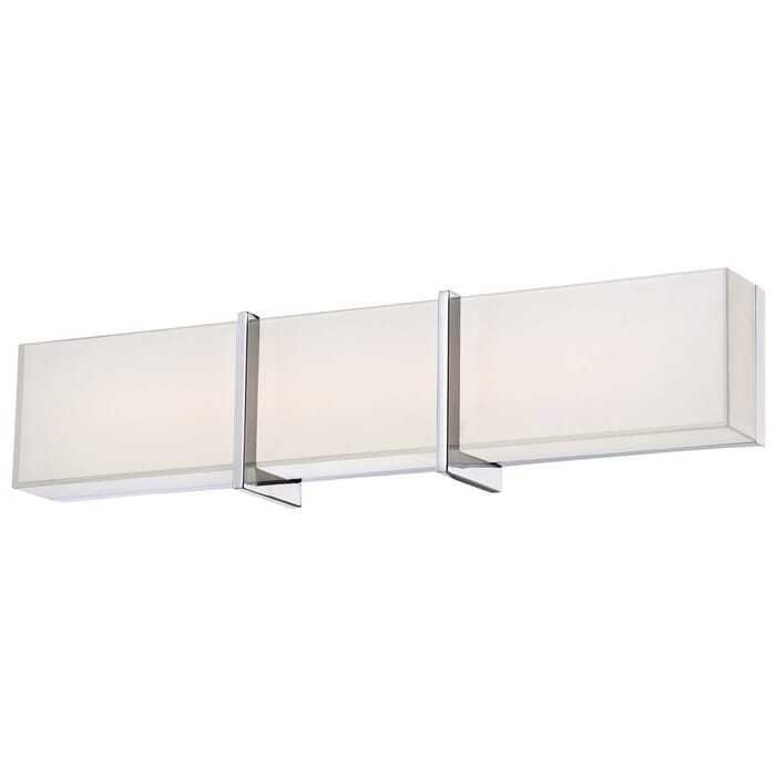 Minka Lavery High Rise 24" Bathroom Vanity Light in Chrome Minka Lavery High Rise 24" Bathroom Vanity Light in Chrome