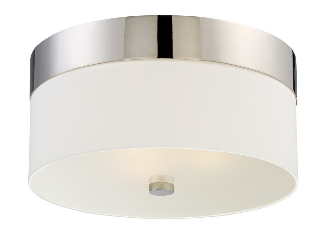 Libby Langdon for Grayson 16" Ceiling Light in Polished Nickel