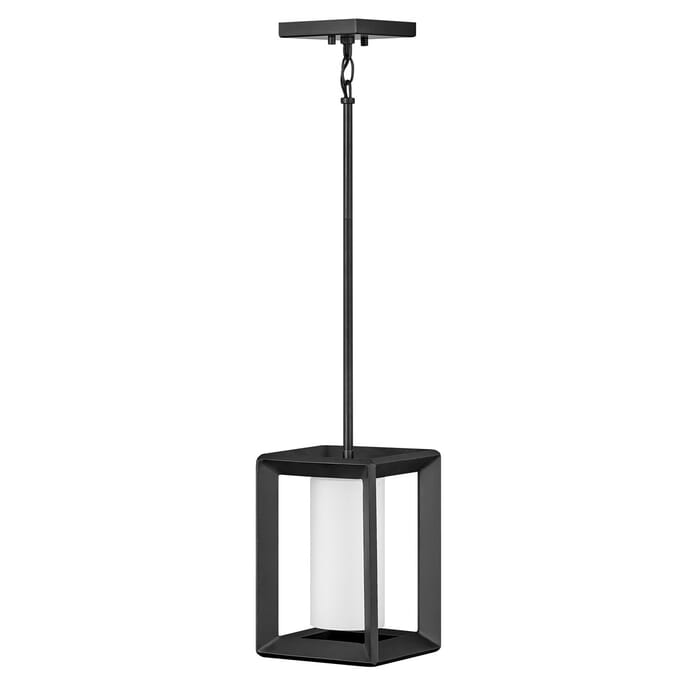Hinkley Rhodes Outdoor Hanging Light in Brushed Graphite Hinkley Rhodes Outdoor Hanging Light in Brushed Graphite