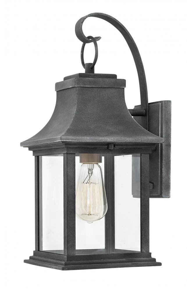 Adair 1-Light Outdoor Light In Aged Zinc