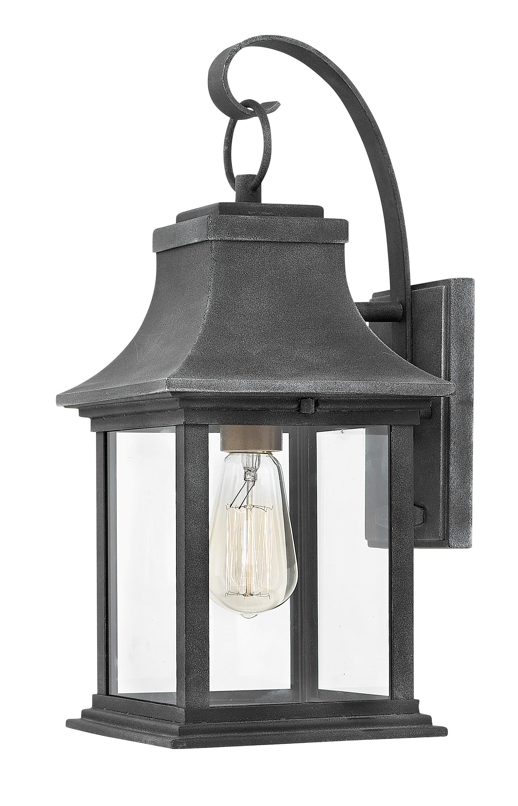 Aged Zinc LED Wall Mount from the Adair Collection