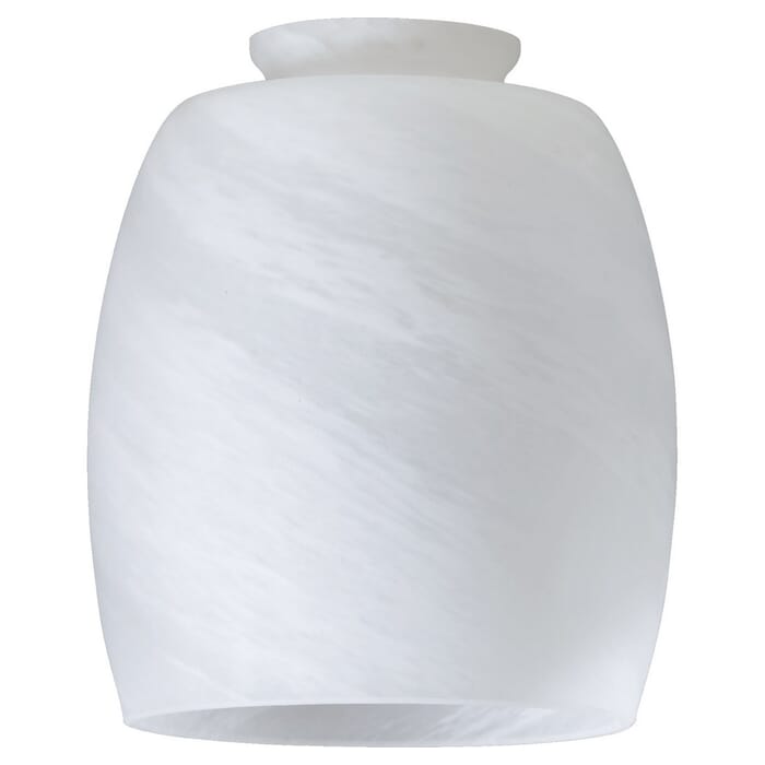 Quorum 4" Ceiling Light Accessory in Faux Alabaster Quorum 4" Ceiling Light Accessory in Faux Alabaster