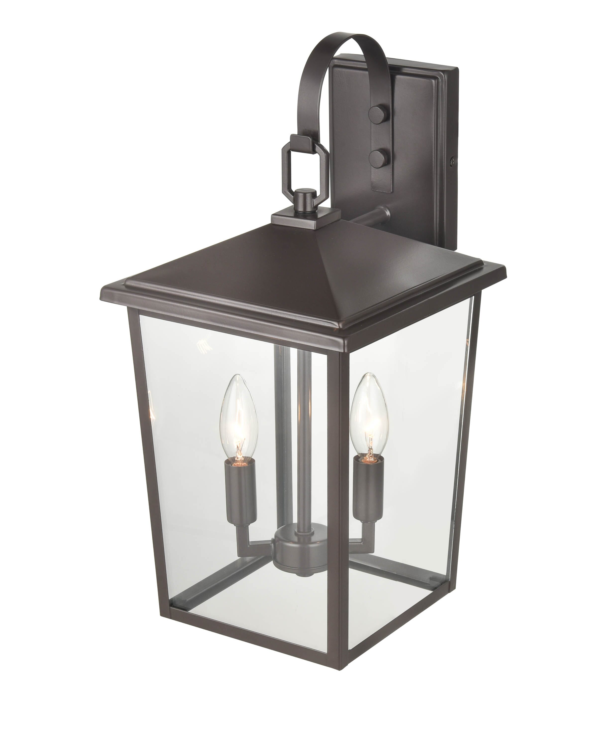 Millennium Fetterton 2-Light Outdoor Hanging Light in Powder Coat Bronze