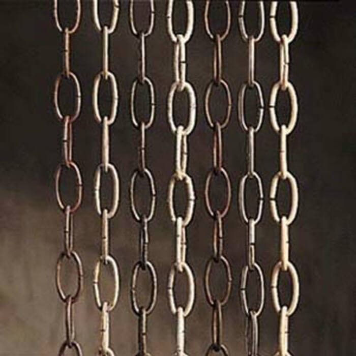 Kichler Lighting Accessory 36" Standard Gauge Chain in Brushed Pewter Kichler Lighting Accessory 36" Standard Gauge Chain in Brushed Pewter
