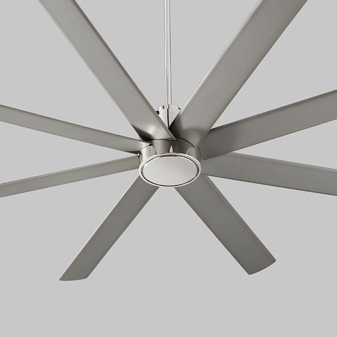 Cosmo 70" Indoor Ceiling Fan in Polished Nickel