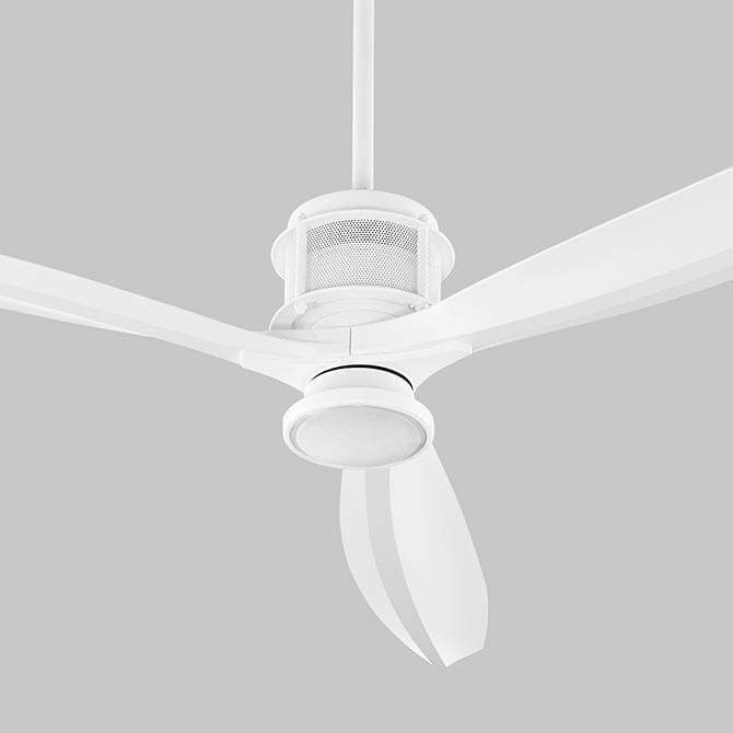 Oxygen Propel 56" Indoor Ceiling Fan in White - 3-106-6