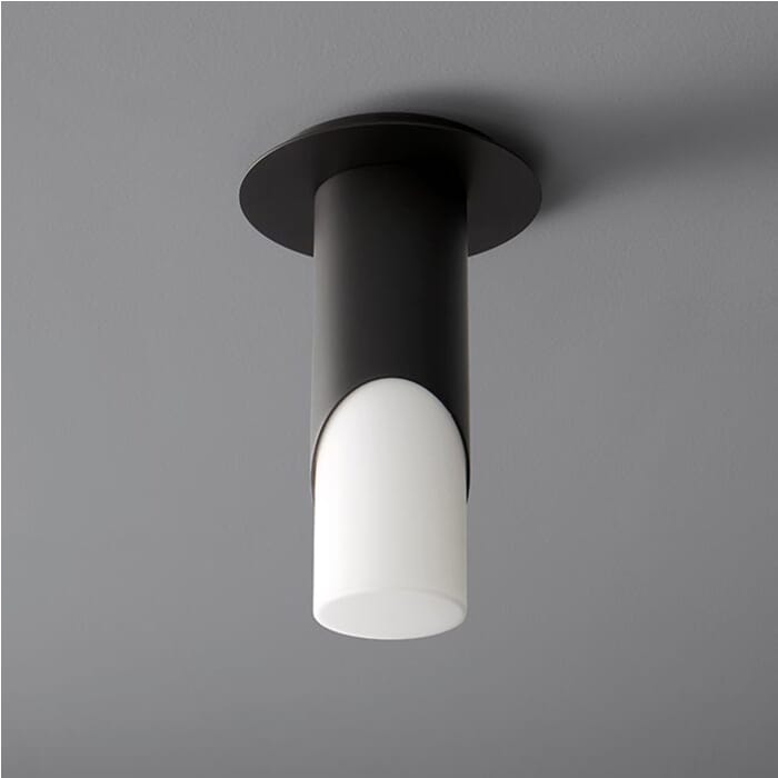 Oxygen Ellipse Ceiling Light in Black Oxygen Ellipse Ceiling Light in Black
