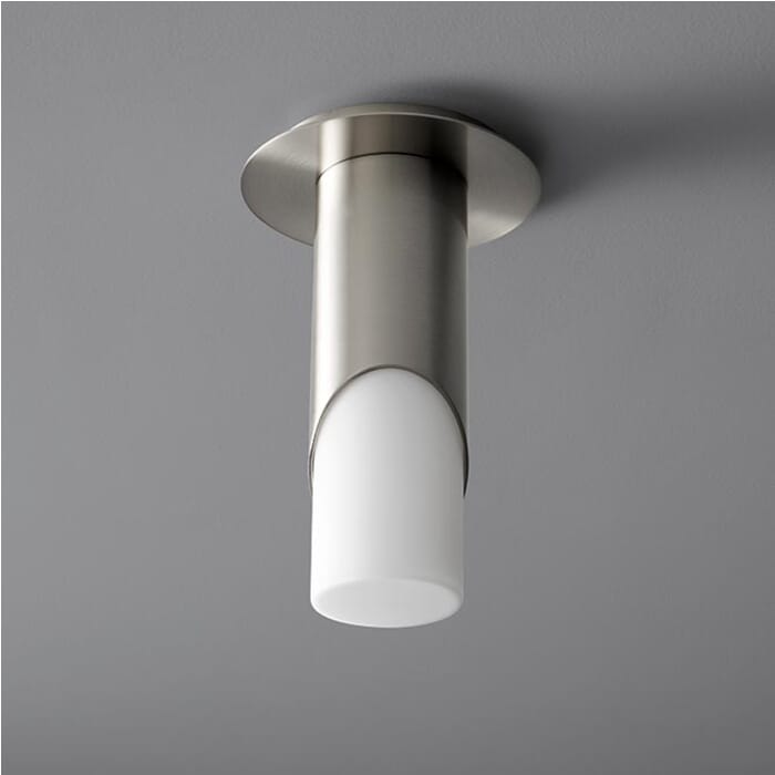 Oxygen Ellipse Ceiling Light in Satin Nickel Oxygen Ellipse Ceiling Light in Satin Nickel