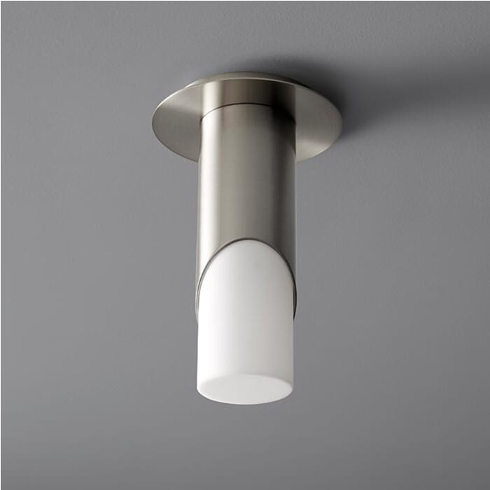Oxygen Ellipse Ceiling Light in Satin Nickel Oxygen Ellipse Ceiling Light in Satin Nickel