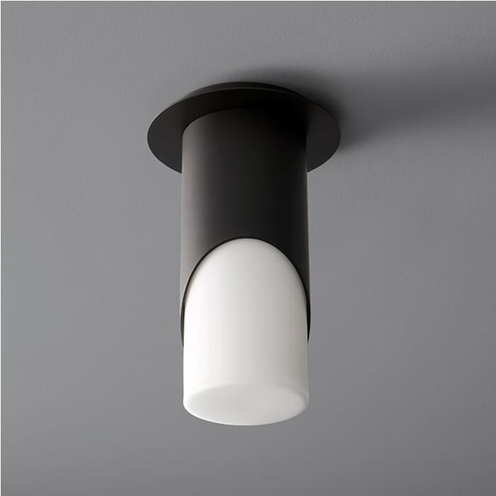 Oxygen Ellipse Ceiling Light in Black Oxygen Ellipse Ceiling Light in Black