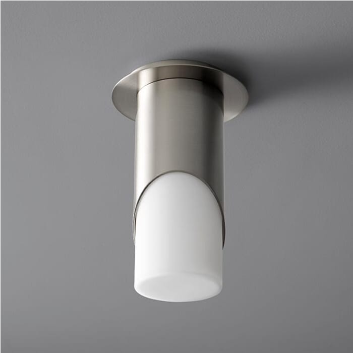 Oxygen Ellipse Ceiling Light in Satin Nickel Oxygen Ellipse Ceiling Light in Satin Nickel