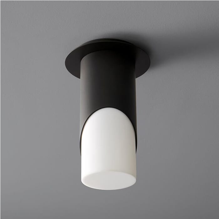 Oxygen Ellipse Ceiling Light in Black Oxygen Ellipse Ceiling Light in Black