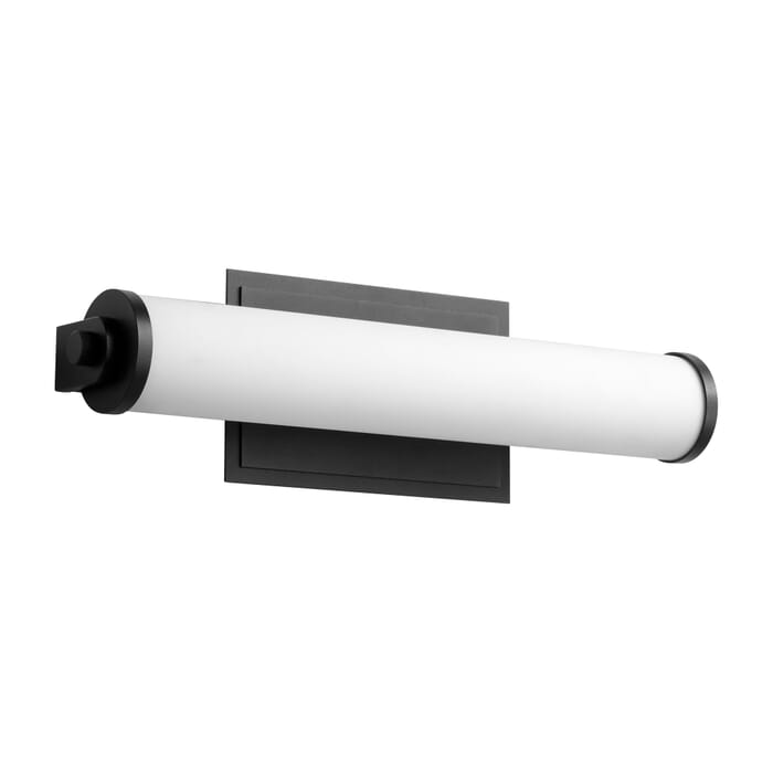 Oxygen Tempus Bathroom Vanity Light in Black Oxygen Tempus Bathroom Vanity Light in Black