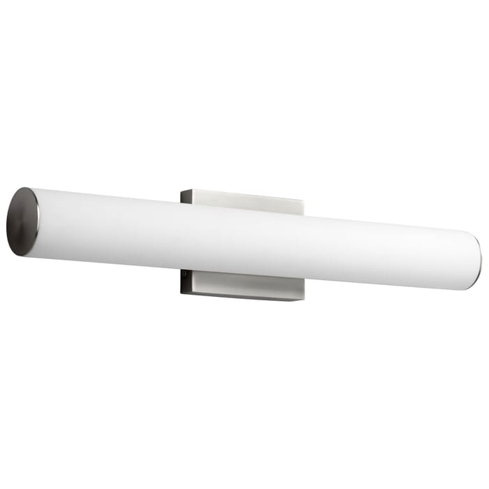 Oxygen Fugit Bathroom Vanity Light in Satin Nickel Oxygen Fugit Bathroom Vanity Light in Satin Nickel