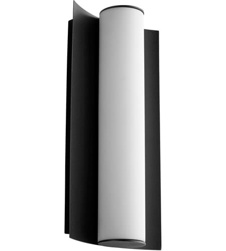 Oxygen Wave Wall Sconce in Black