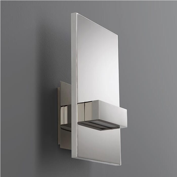 Oxygen Vela Wall Sconce in Polished Chrome Oxygen Vela Wall Sconce in Polished Chrome