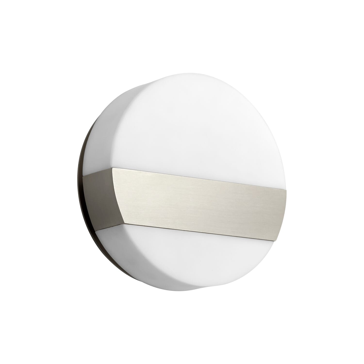Satin Nickel LED Wall Sconce from the Aurora Collection