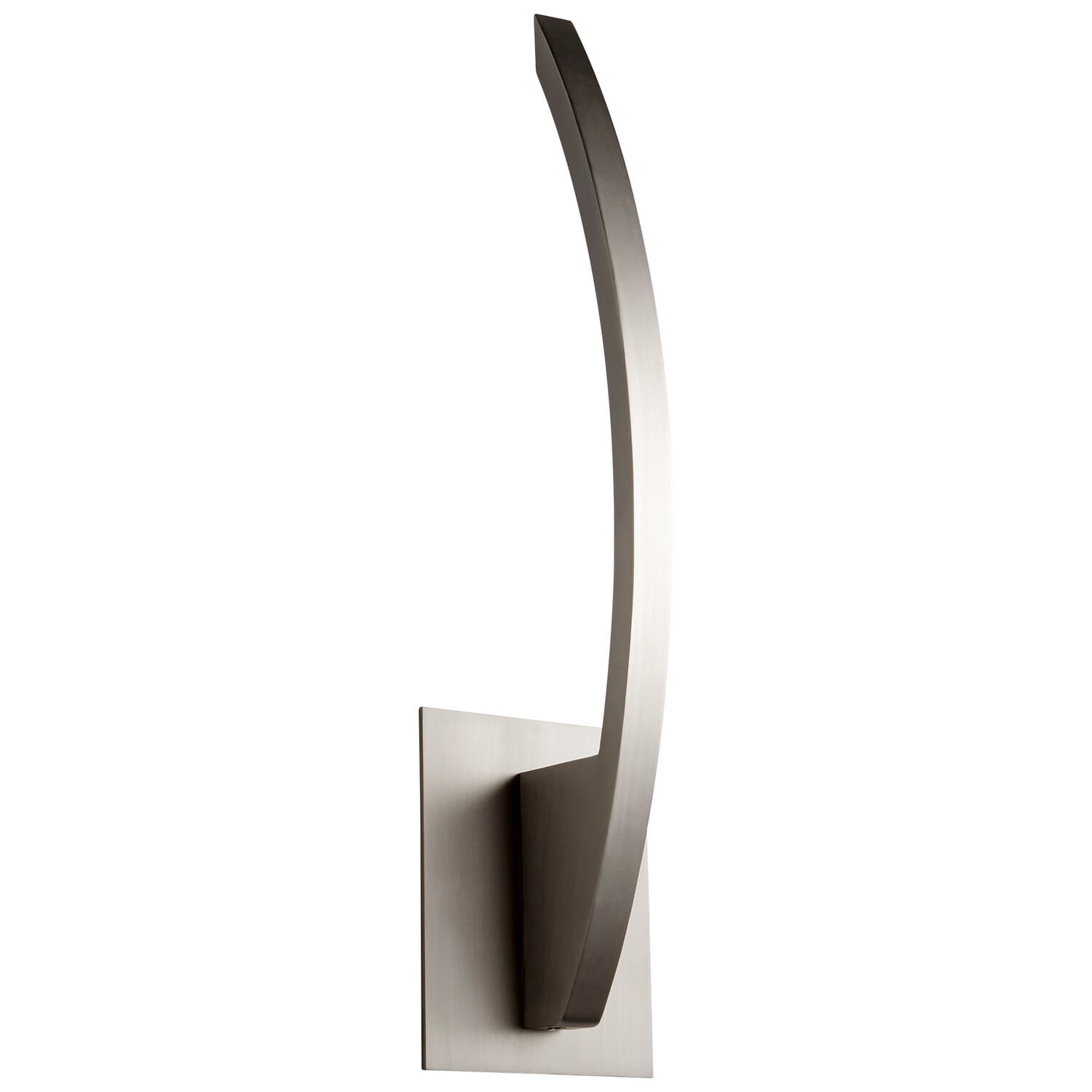 Satin Nickel LED Wall Sconce from the Bolo Collection