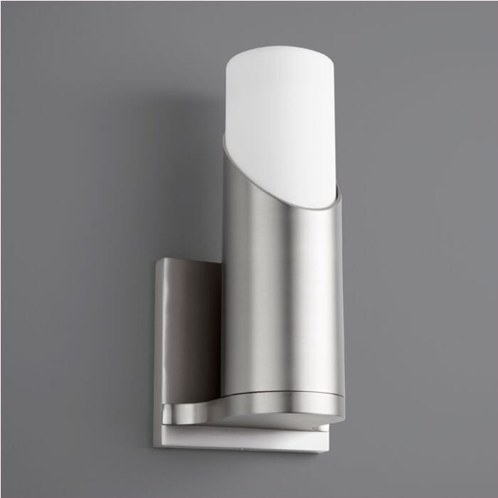 Oxygen Ellipse Wall Sconce in Satin Nickel Oxygen Ellipse Wall Sconce in Satin Nickel