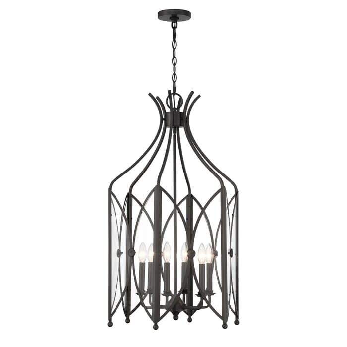 Enclave 6-Light Pendant in Black Tourmaline Enclave 6-Light Pendant in Black Tourmaline