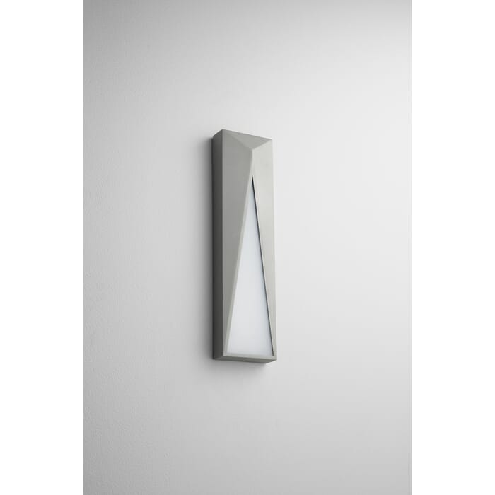 Oxygen Elif Outdoor Wall Light in Grey Oxygen Elif Outdoor Wall Light in Grey