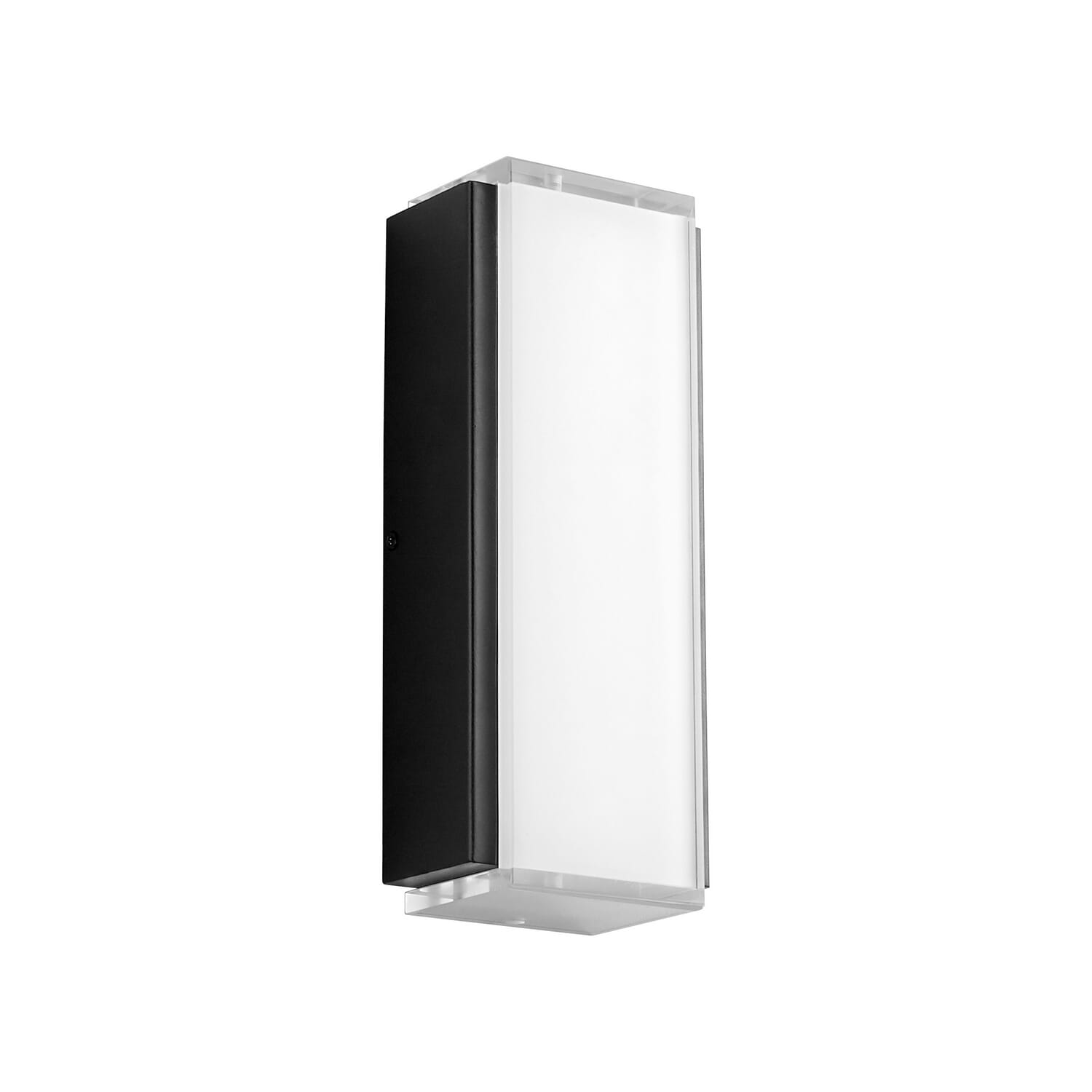 Helio 1-Light LED Outdoor Lantern in Black