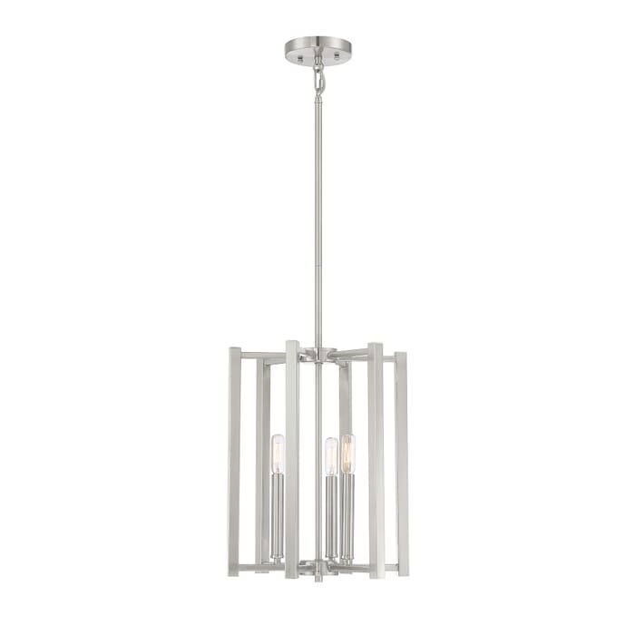 Savoy House Benson 3-Light Pendant in Satin Nickel Savoy House Benson 3-Light Pendant in Satin Nickel