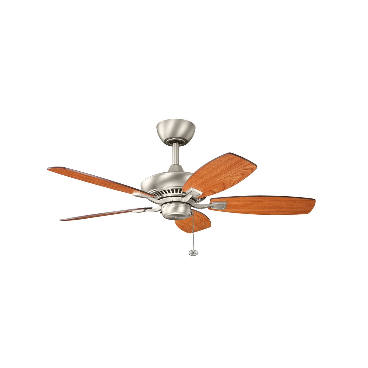 Canfield 44" Ceiling Fan in Brushed Nickel