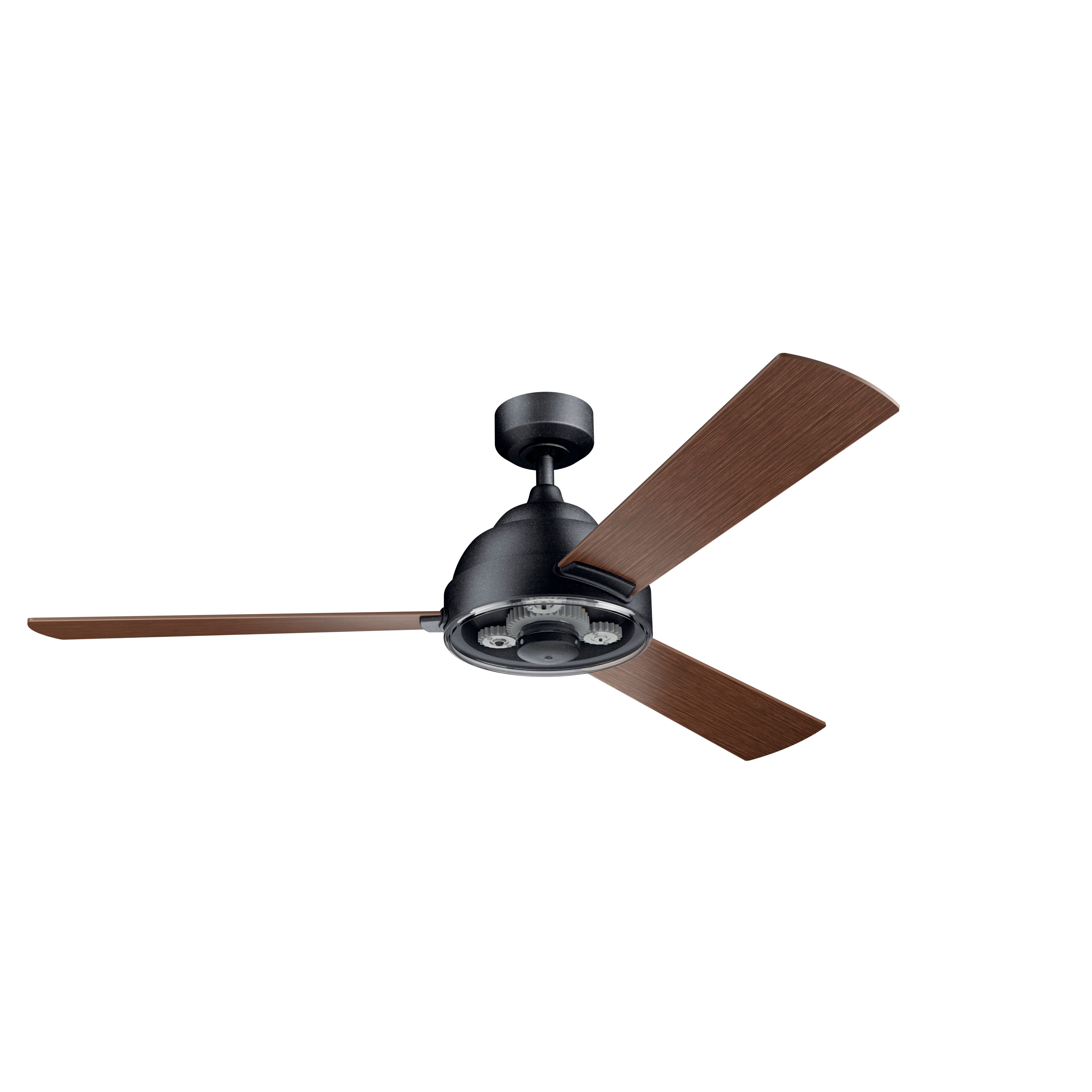 Pinion 60" Indoor Ceiling Fan in Distressed Black