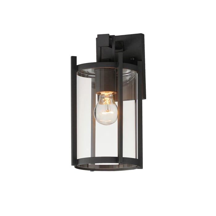 Belfry 1-Light Outdoor Wall Sconce in Black Belfry 1-Light Outdoor Wall Sconce in Black