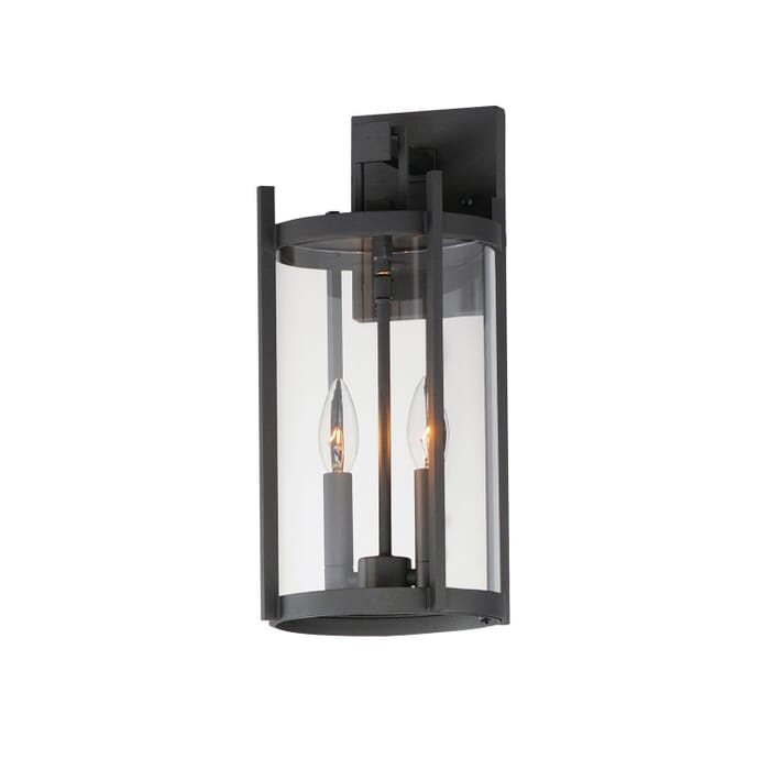 Belfry 2-Light Outdoor Wall Sconce in Black Belfry 2-Light Outdoor Wall Sconce in Black