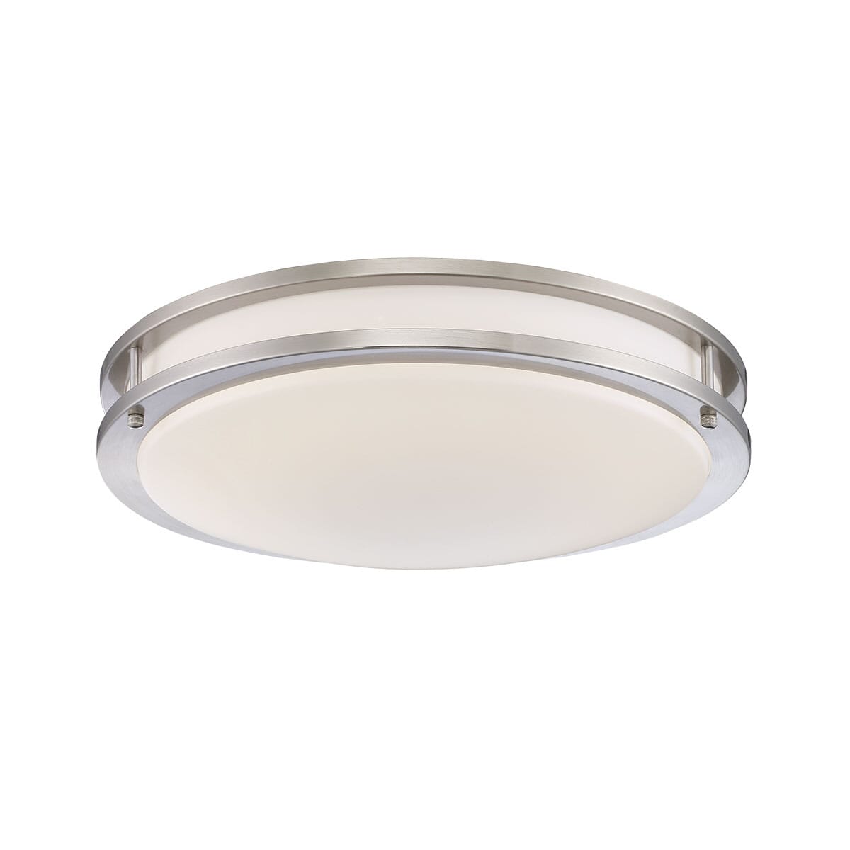 Warden 1-Light Ceiling Light in Brushed Nickel