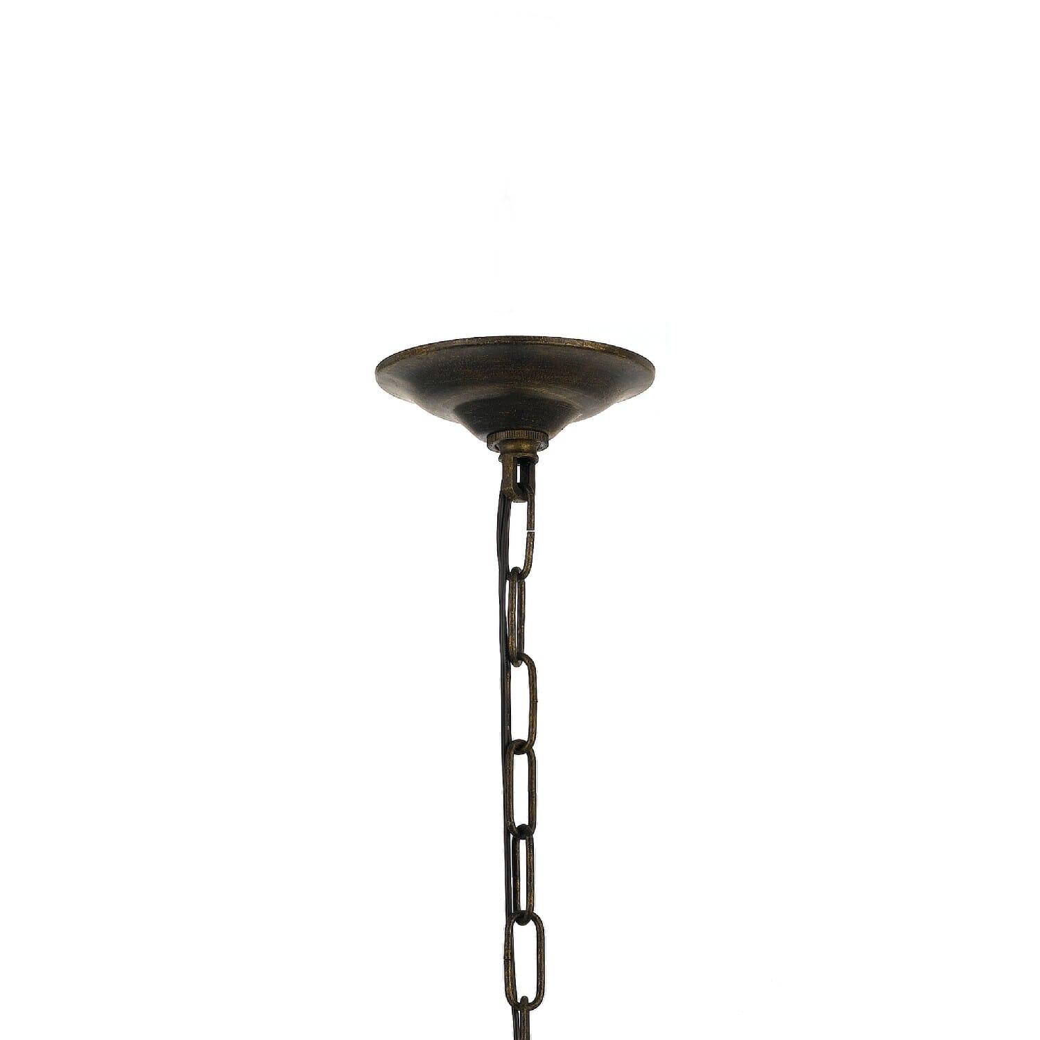 Crystorama Butler 12-Light 29" Chandelier in English Bronze with Swarovski Spectra Crystal Crystals
