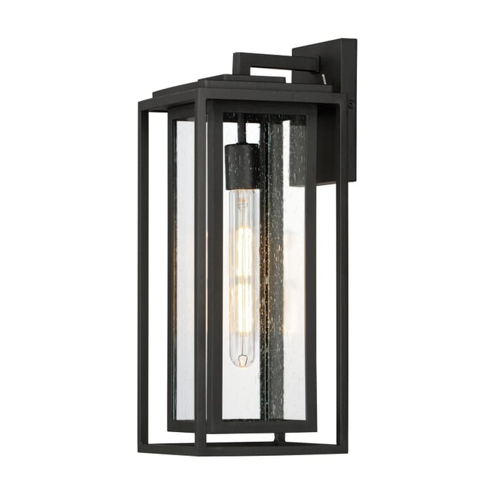 Cabana 1-Light Outdoor Wall Sconce in Black Cabana 1-Light Outdoor Wall Sconce in Black