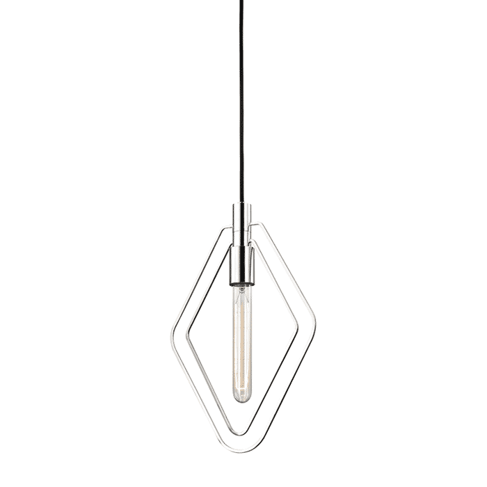 Hudson Valley Masonville 15" Pendant Light in Polished Nickel Hudson Valley Masonville 15" Pendant Light in Polished Nickel