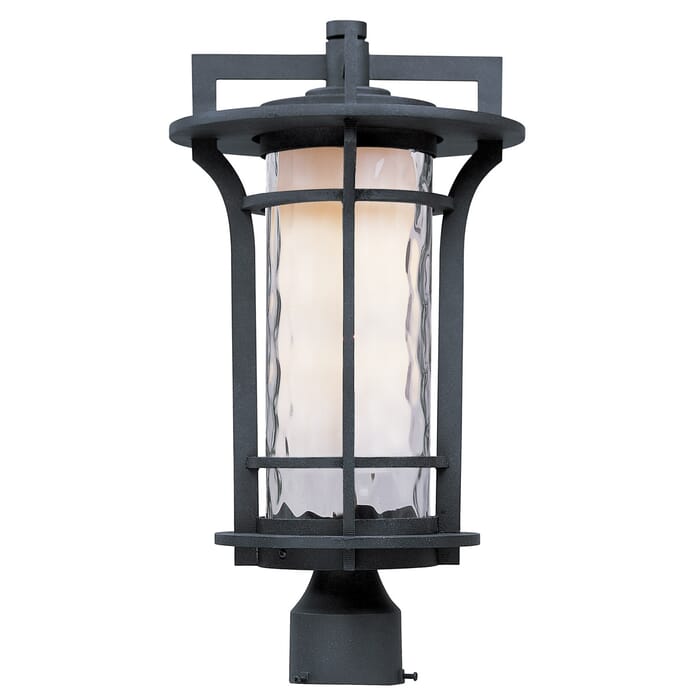 Maxim Lighting Oakville 17.75" Outdoor Post Mt, Black Oxide Maxim Lighting Oakville 17.75" Outdoor Post Mt, Black Oxide